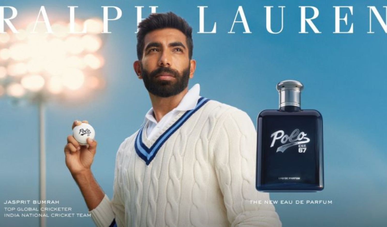 Ralph Lauren Fragrances X Jaspreet Bumrah