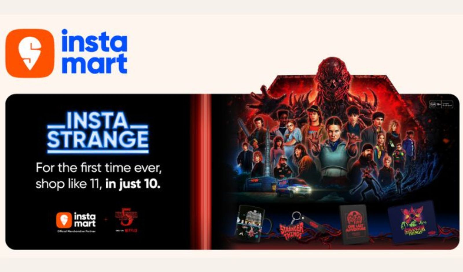 Stranger Things 5 x Instamart