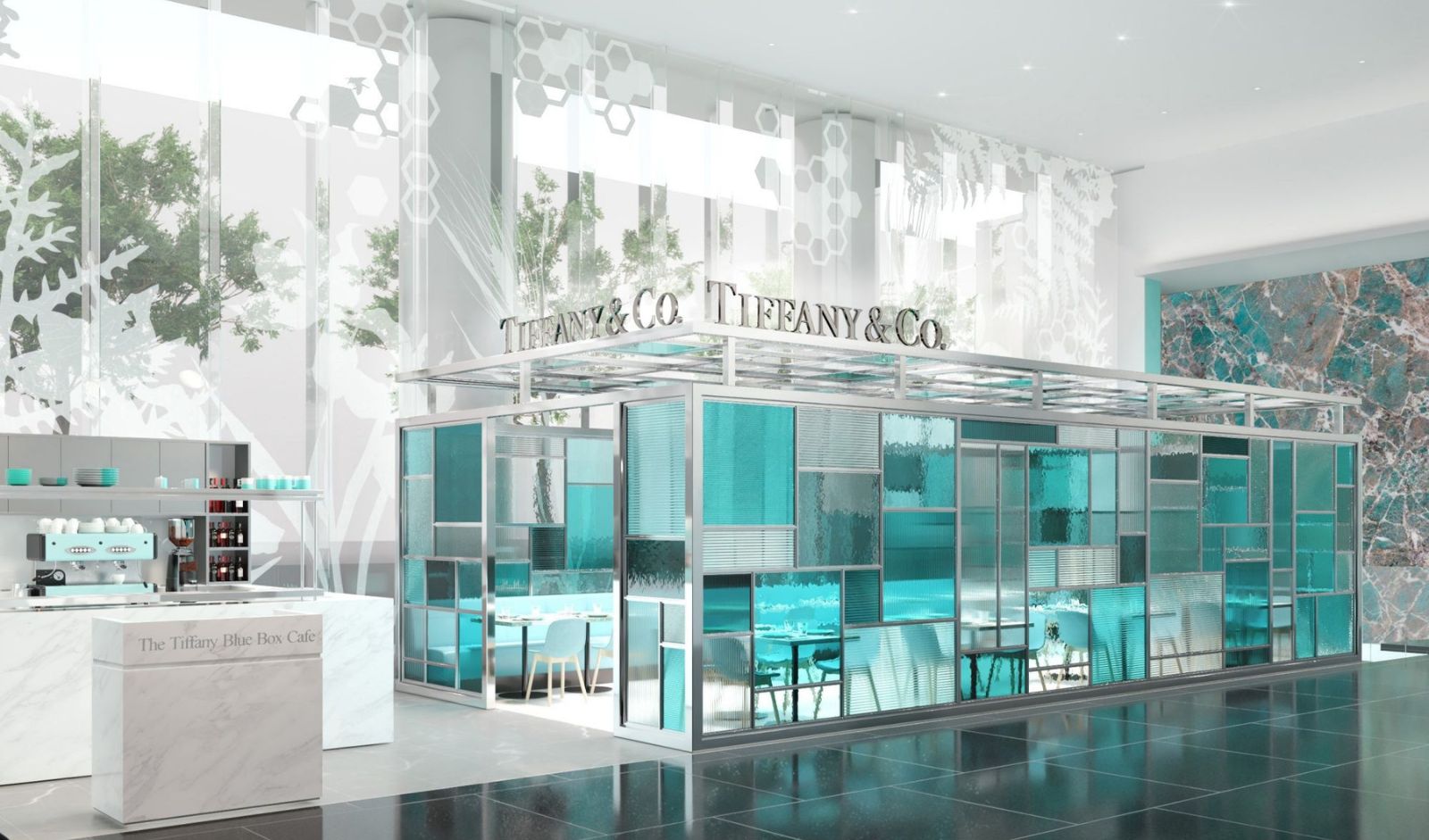 Tiffany & Co’s Blue Box Café