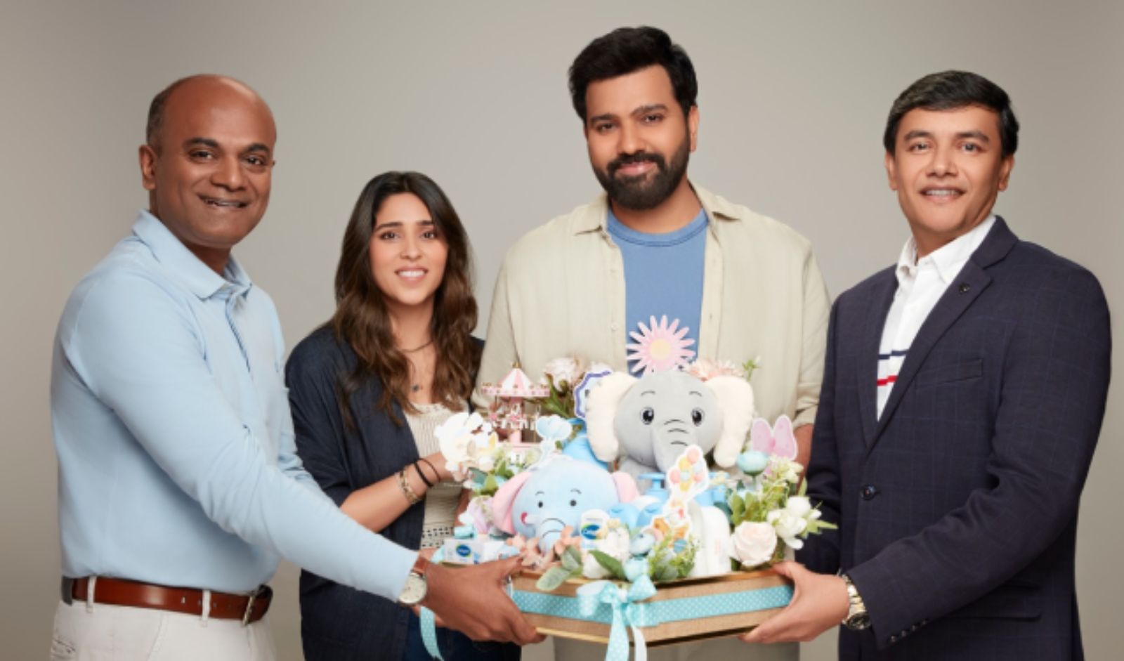 Cetaphil Baby x Rohit Sharma and Ritika Sajdeh