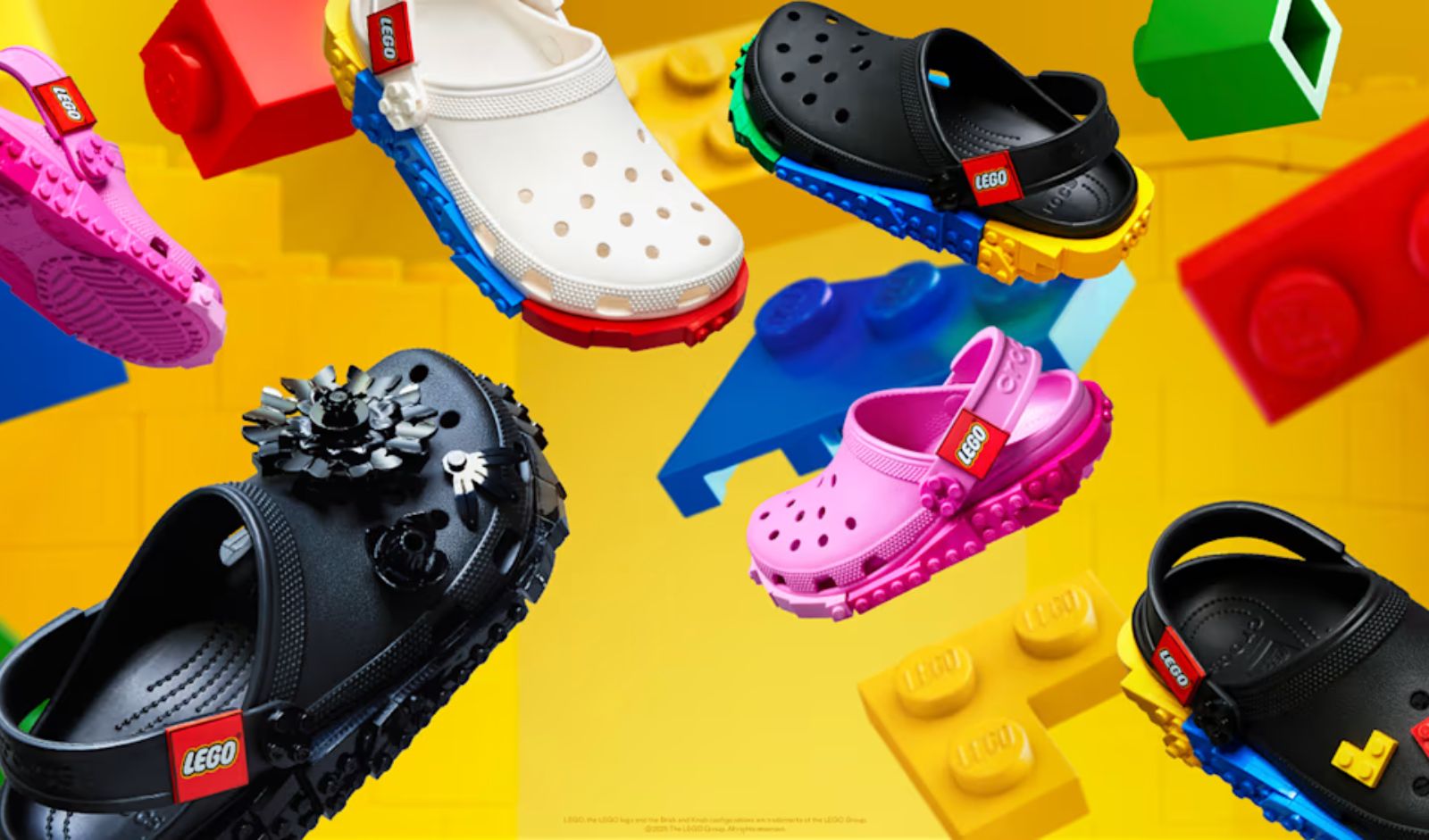 Crocs X Lego