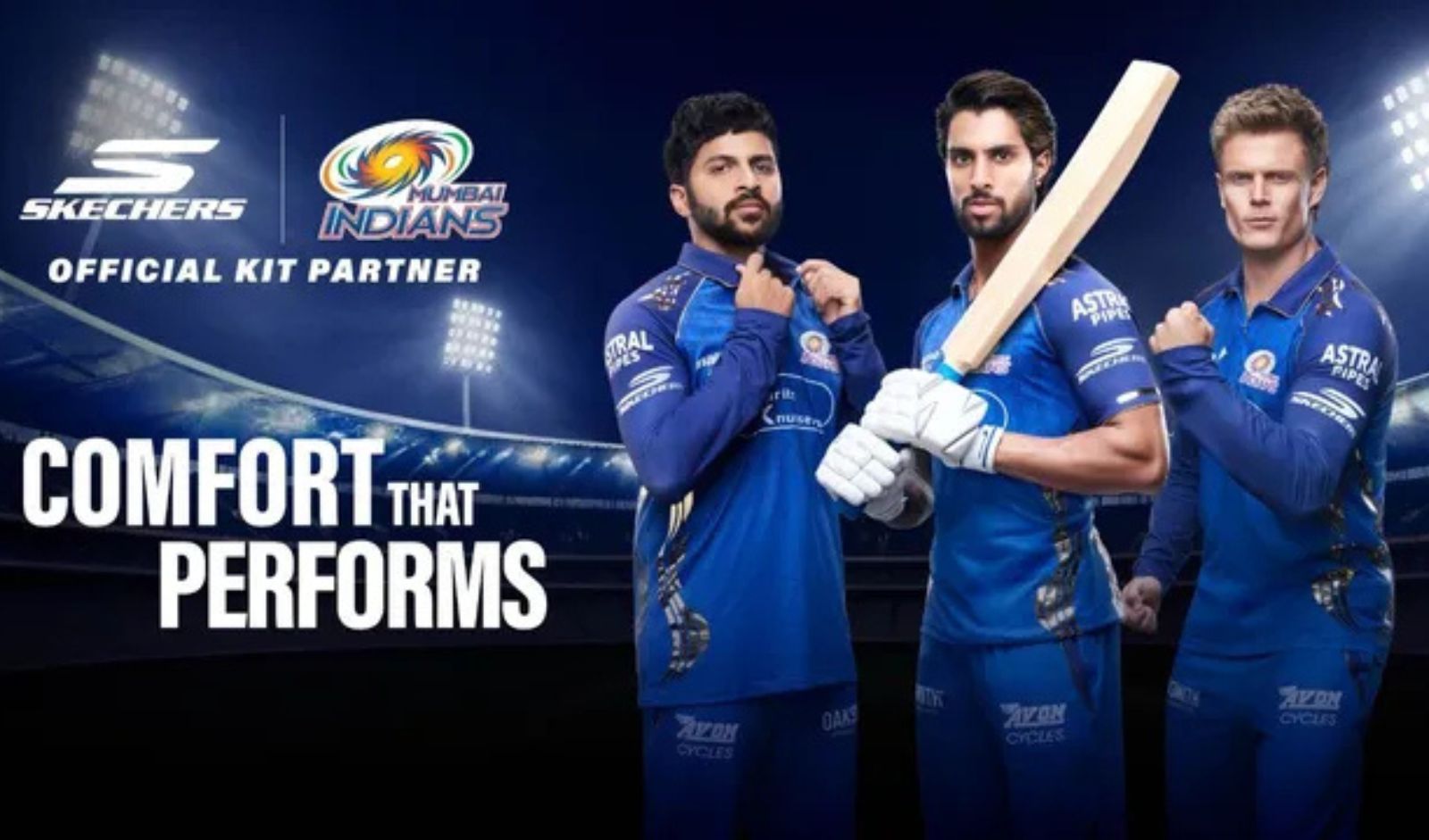 Skechers and Mumbai Indians