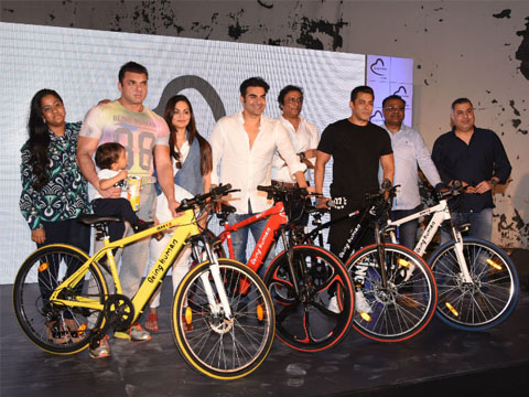 Salman Khan's Being Human forays into e-cycles Salman Khan's Being Human forays into e-cycles